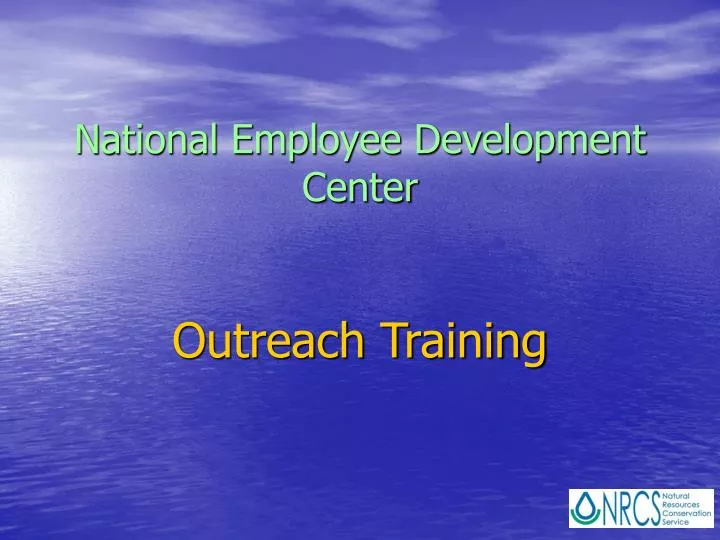 national employee development center