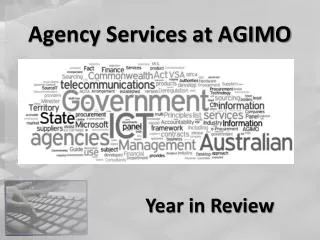 Agency Services at AGIMO