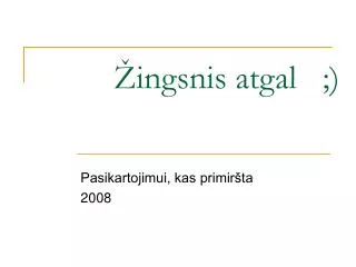 ingsnis atgal