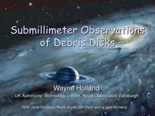 Submillimeter Observations of Debris Disks