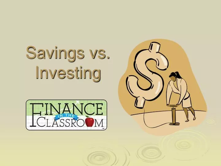 savings vs investing