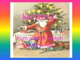 kerstmis
