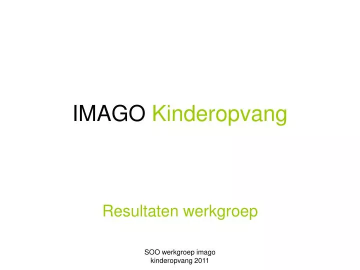 imago kinderopvang