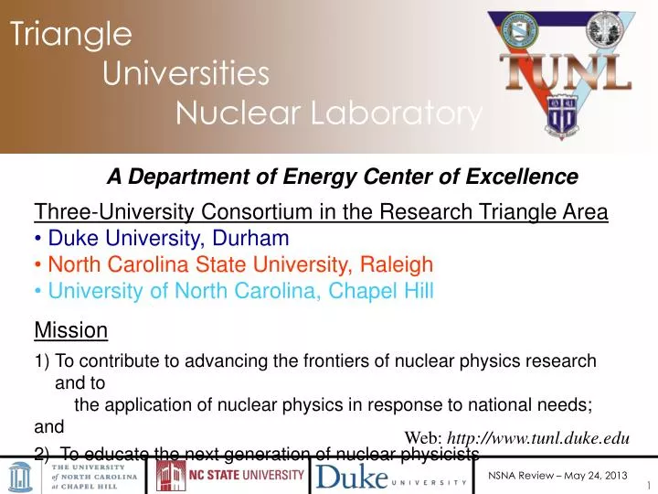 triangle universities nuclear laboratory