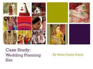 Case Study: Wedding Planning Site