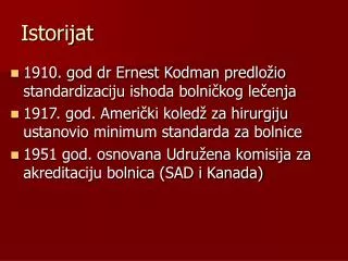 istorijat