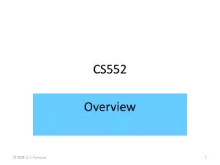 CS552