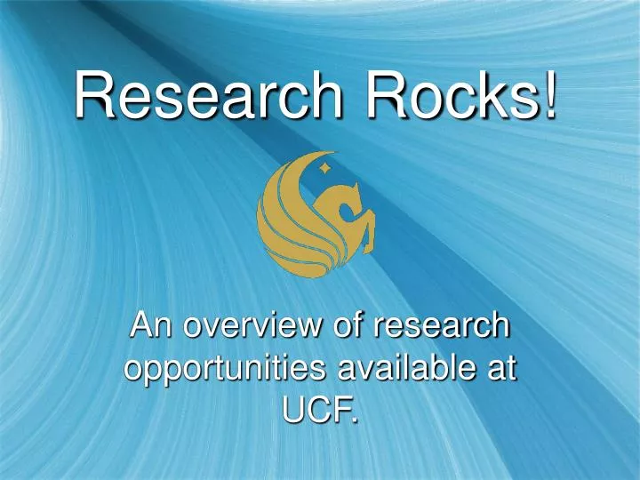 research rocks