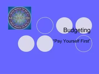 Budgeting