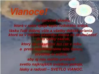 vianoce