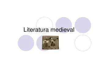 literatura medieval