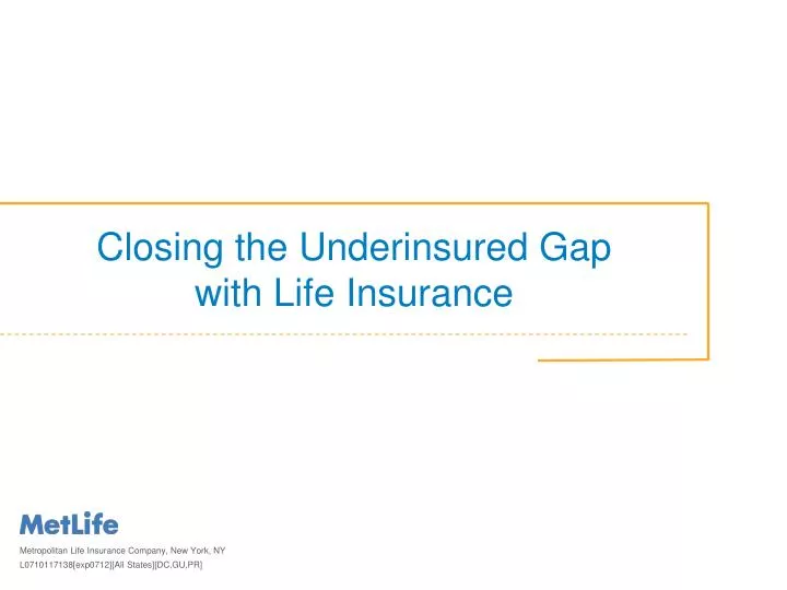 closing the underinsured gap with life insurance