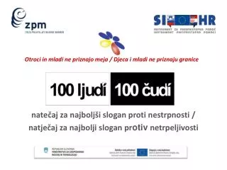 nate aj za najbolj i slogan proti nestrpnosti natje aj za najbolji slogan pr otiv netrpeljivosti