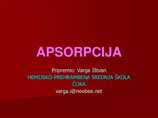apsorpcija