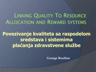 george boulton