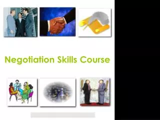 Negotiation Skills Course