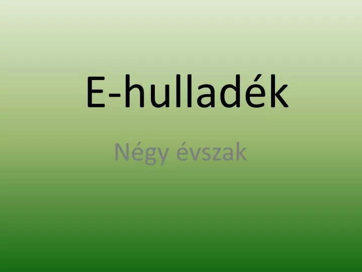 e hullad k