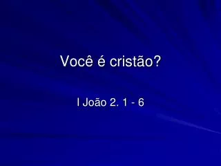 voc crist o