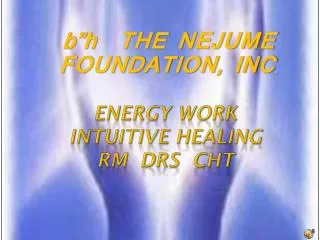 Energy work intuitive healing rm drs cht