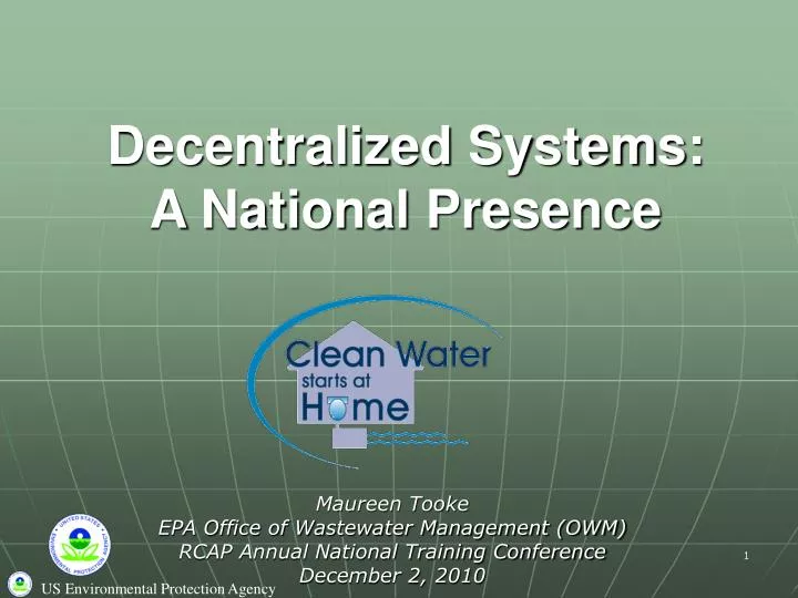 decentralized systems a national presence