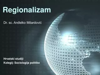 regionalizam