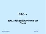 FAQ´s - slide 1