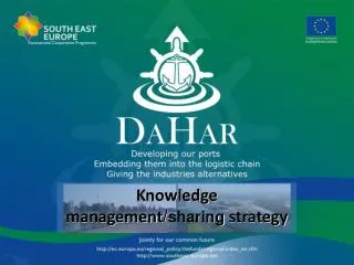 Knowledge management / sharing strategy