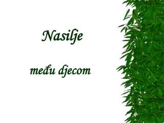 nasilje
