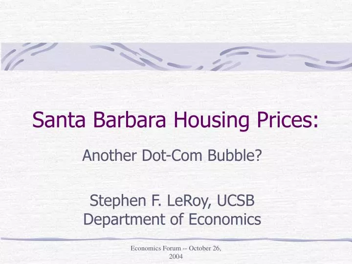 santa barbara housing prices