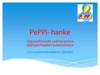 PePPi- hanke