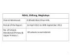 Monitoring of Mid-Day Meal Scheme in Ri Bhoi District: Insights and Challenges - slide 1