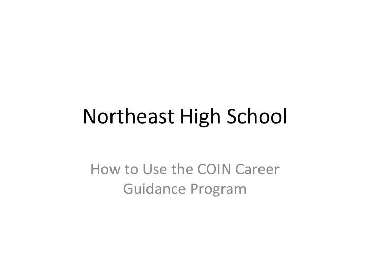 northeast high school