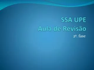 ssa upe aula de revis o