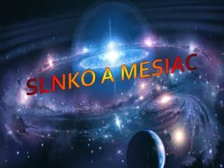 slnko a mesiac