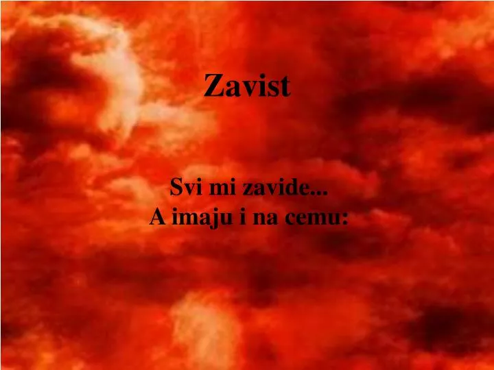 zavist