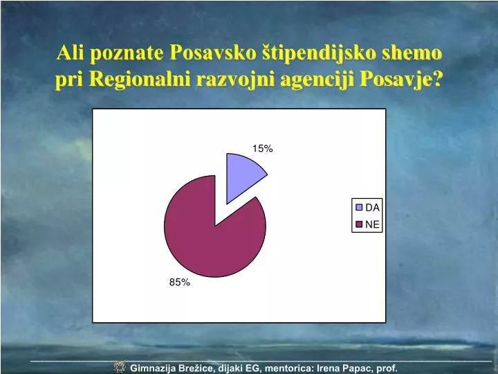 ali poznate posavsko tipendijsko shemo pri regionalni razvojni agenciji posavje