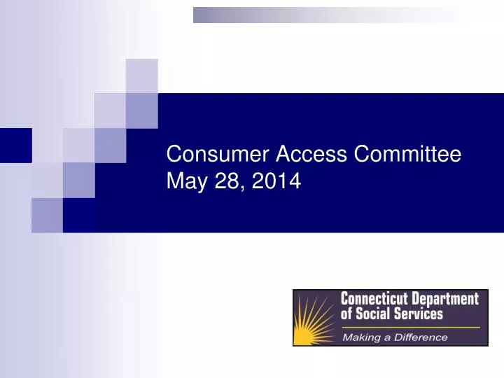 consumer access committee may 28 2014