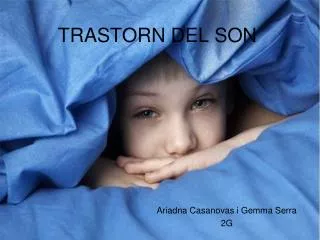 trastorn del son