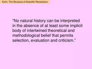 Kuhn, The Structure of Scientific Revolutions