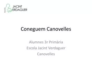 Coneguem Canovelles