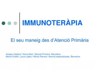 immunoter pia