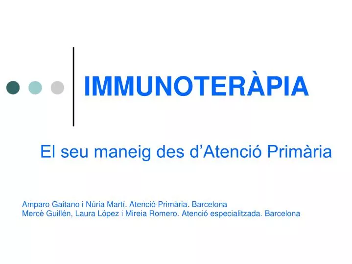 immunoter pia