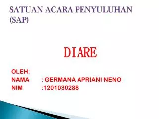 satuan acara penyuluhan sap