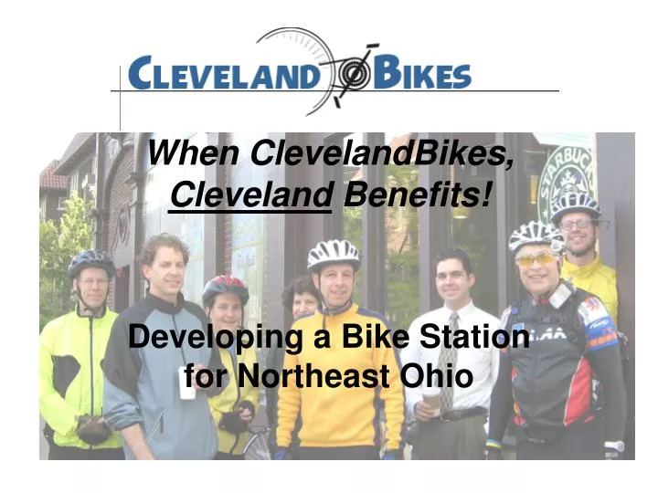 developing a bike station for northeast ohio