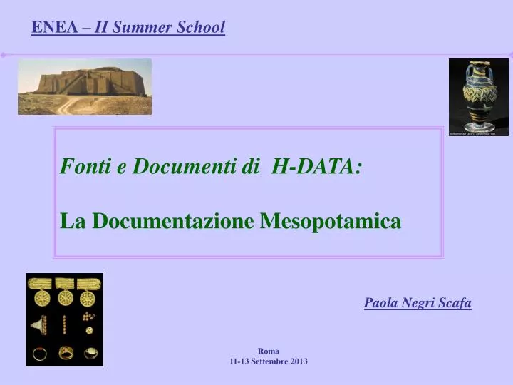 fonti e documenti di h data la documentazione mesopotamica