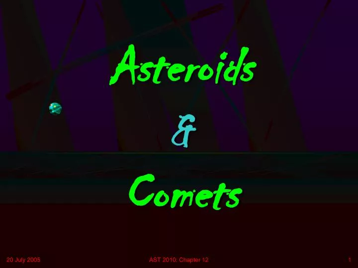 asteroids comets