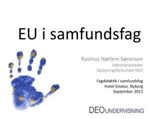 eu i samfundsfag