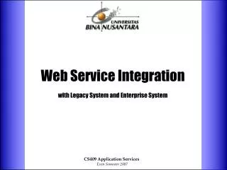 Web Service Integration