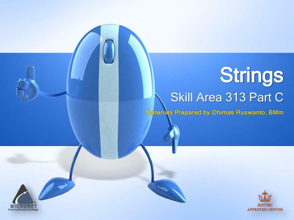 PPT - Strings PowerPoint Presentation, free download - ID:4422616