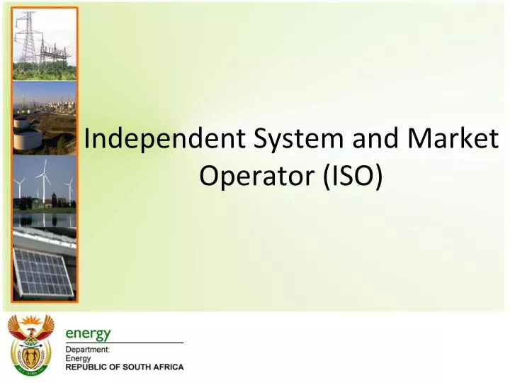 independent system and market operator iso